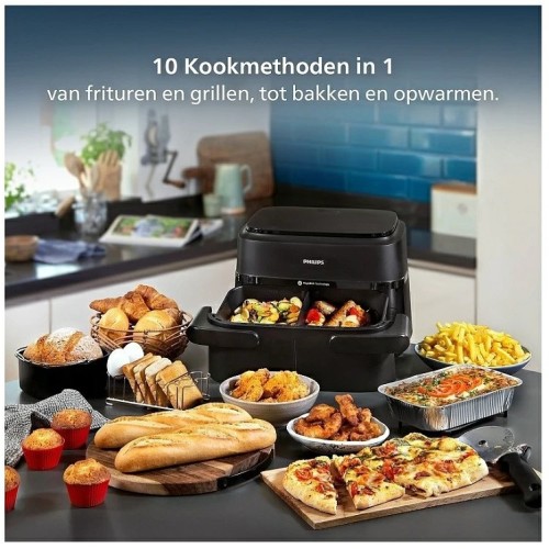 AIR FRYER  NA154/00 AIRFRYER ΜΑΥΡΗ 2400W 7,1Lt